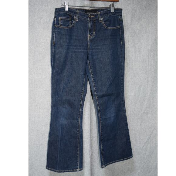 Calvin Klein Jeans Bootcut Denim Blue Size 8 - Picture 1 of 3